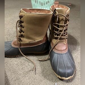 Jsport Tan and Cream Duck Boot